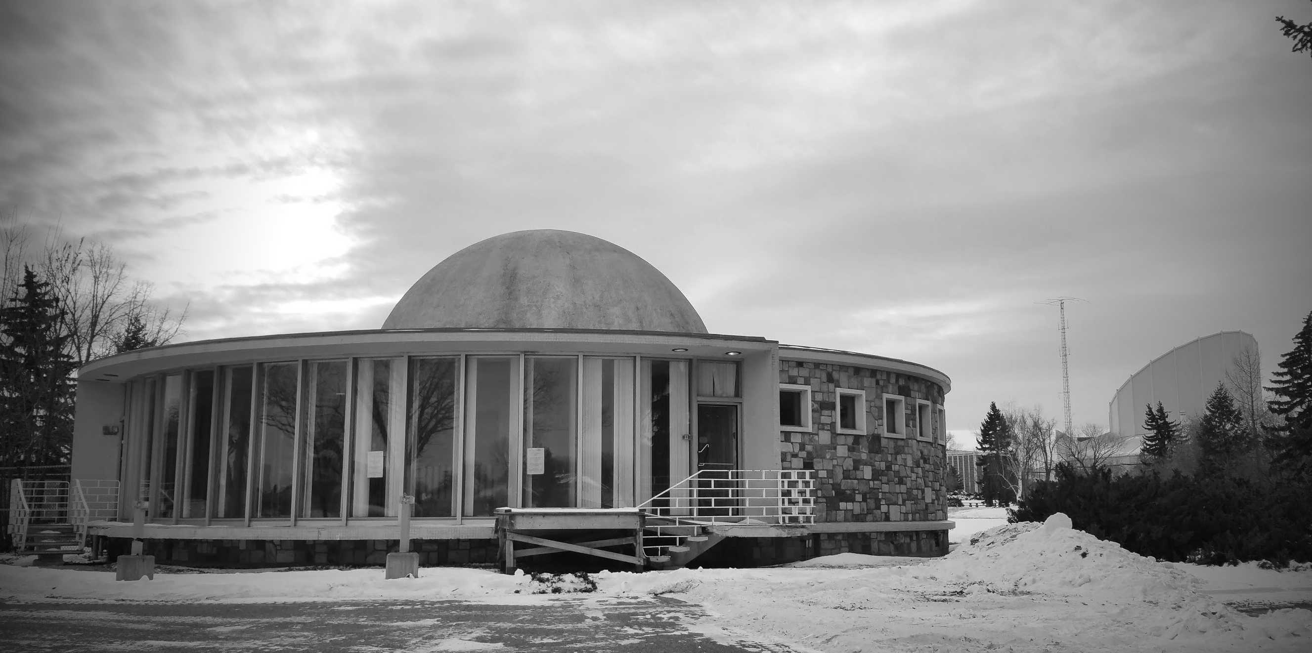old planetarium at Telus World of Science